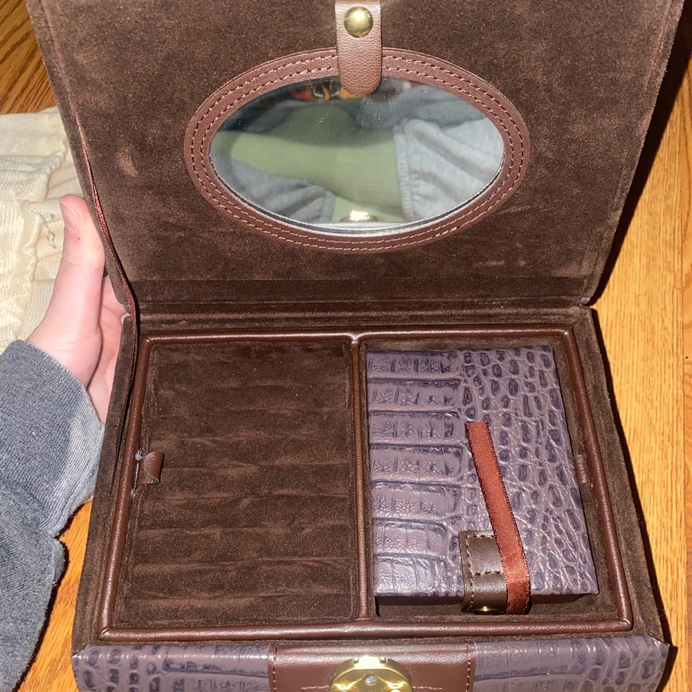 RaGar Tuscany Collection Brown Jewelry Box (Vintage)